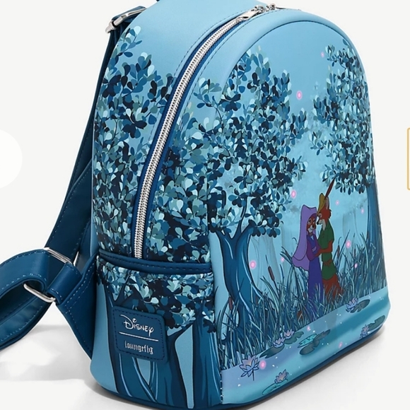 NWT Loungefly Robin Hood Mini Backpack - Picture 7 of 12